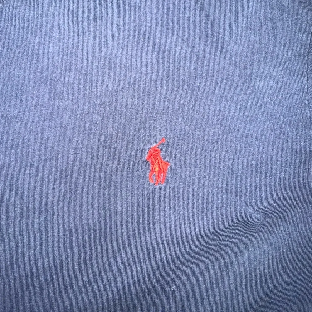 Polo Ralph Lauren XXL Long‎ Sleeve Navy Blue Cotton Tee